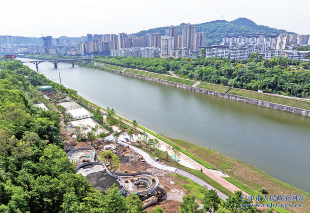 巴河生態修復景觀陸續開放